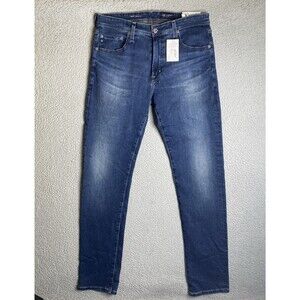 Adriano Goldschmied Jeans Mens 33x34 Tellis Modern Slim Blue Denim Stretch NWT